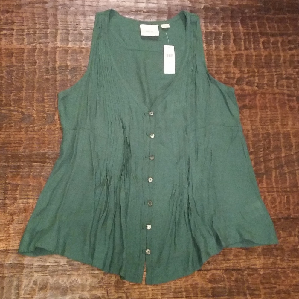 Anthropologie Maeve Sleeveless Blouse Size Medium
